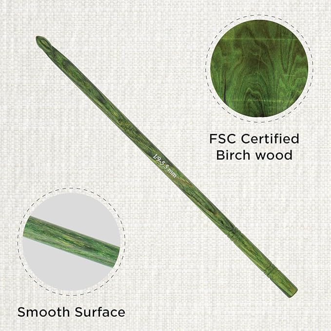 KnitPro Dreamz Single-Ended Crochet Hook | US Size I (5.5mm)