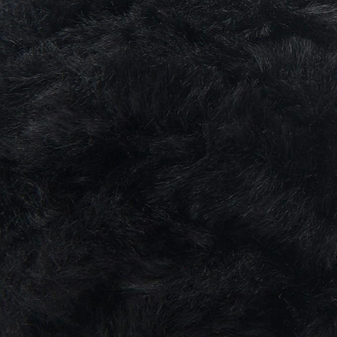 (3 Pack) Lion Brand Yarn Go for Faux Thick & Quick Bulky Yarn, Black Panther