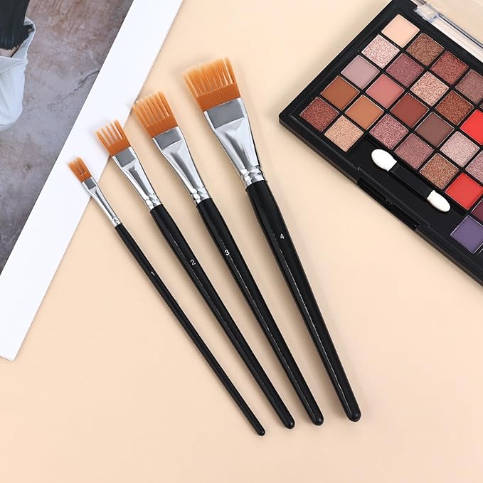 4Pcs Comb Artist Brush Set, Professional Grainer Brush, Paint Brush Comb, Paintbrush for Acrylic Painting, Oil, and Watercolor