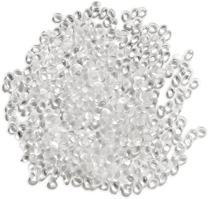 Poly Pellets Weighted Stuffing Beads, Stuffing Beads Polyethylene Filler Beads Craft 100g/3.52oz Weighted Beads