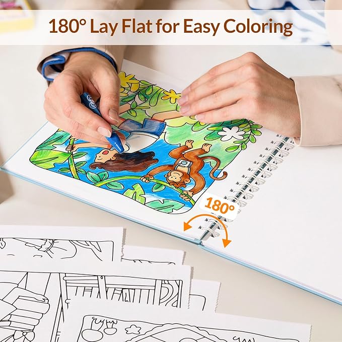 Whimsy Friends Adult Coloring Book for Relaxation - Gentle Symbiosis of Human and Animal Soothing Coloring Books for Adults Relaxation - Perfect Stress-Relieving Gift for Women