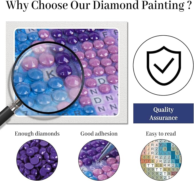 Fountor Beach Diamond Art Kits for Adults, Sea Stone Diamond Painting Kits for Adults Beginners, DIY 5D Beach Landscape Diamond Painting with Round Gem Art Kits for Gift Home Wall Decor 12x16 Inch