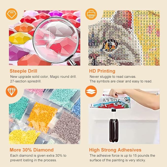 WSLWXSHM Diamond Painting Kits for Adults Cat, Round Full Drill Diamond Art Kits, 5D DIY Paint with Diamonds Crafts for Home Wall Decoration Gifts 12×12Inch, Animal