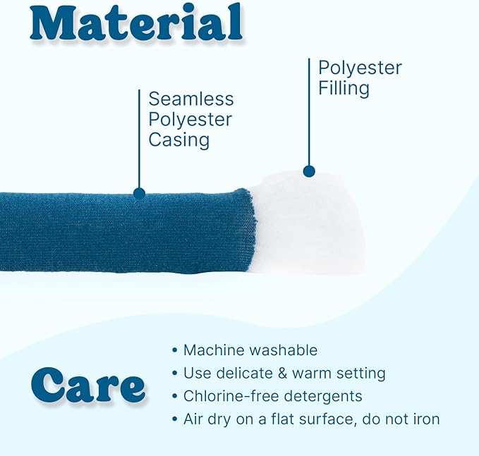 Light Weight Ultra Soft 2.2 LBS (1 kg) Chunky Yarn for Hand Knitting, Lush Polyester Fabric Tube Yarn to Make Handbags, Pillows, Blankets, Crafts (Denim Blue)