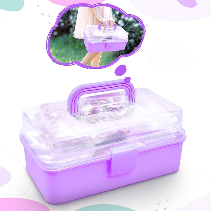 LINAYE 3000PCS Arts and Crafts Supplies Kit for Kids, All in One DIY Craft Box Kits, Craft Supplies Set Include Pompoms, Pipe Cleaners for Kids Ages 4-6 6-8 Birthday Gifts for Boys Girls