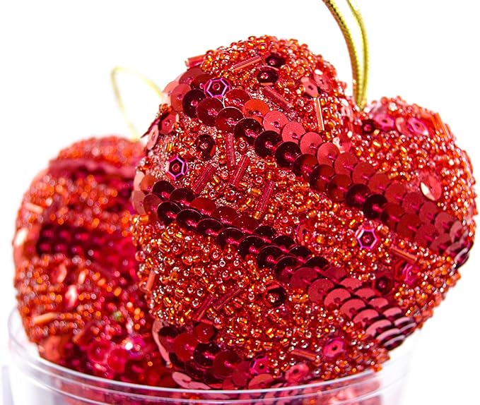 Mixed Craft Beads 1000Pcs/20g Glass Seed Tube Bead Bugle Bead 1.5-4.5mm Small Loose Spacer Beads for DIY Bracelets Necklace Earring Jewelry Making (Red)