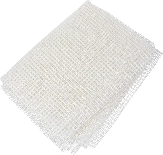 ARTIBETTER Blank Rug Hooking Mesh Canvas: Latch Hook Rug Canvas Rug Mesh Canvas Latch Hook Tool for DIY Latch Hook Rug Tapestry Canvas, 58 x 39 Inches