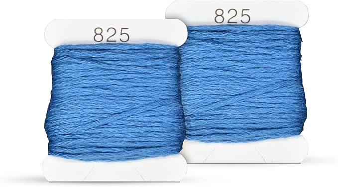 Embroidery Floss Kit and Refills - Cotton Threads - DMC Color Coding for Cross Stitch, String Crafts, Friendship Bracelets