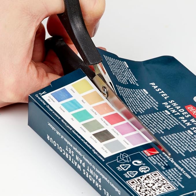 Derwent Pastel Shades Watercolor Paint Pan Set (2306247)