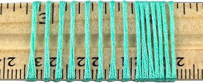 10-Pack of Yonkey Monkey 500 Grams Yarn - 70% Rayon derived from Bamboo, 30% Cotton - Imported - Light Green 9071