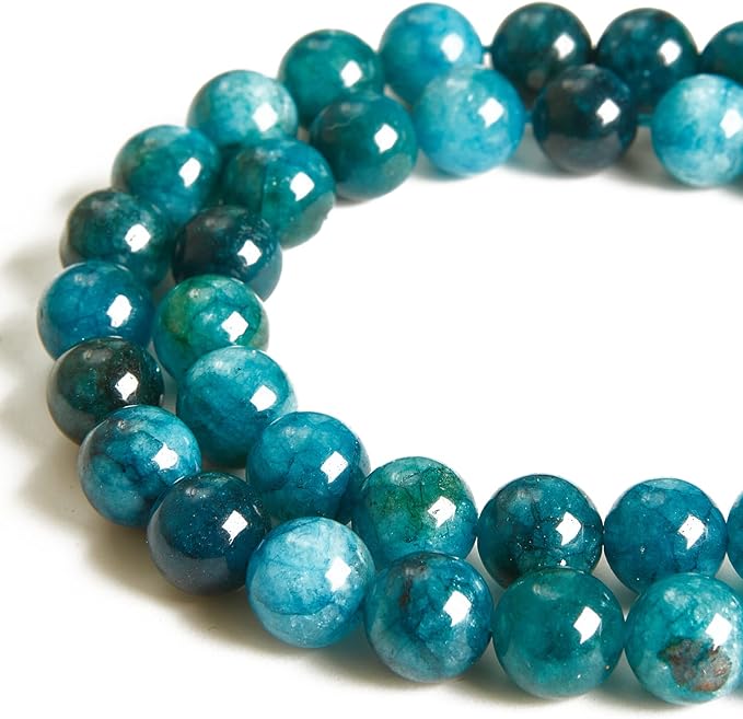 100pcs 8mm apatite beads natural gemstone beads round loose beads for jewelry making