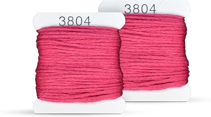 Embroidery Floss Kit and Refills - Cotton Threads - DMC Color Coding for Cross Stitch, String Crafts, Friendship Bracelets
