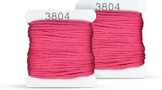Embroidery Floss Kit and Refills - Cotton Threads - DMC Color Coding for Cross Stitch, String Crafts, Friendship Bracelets