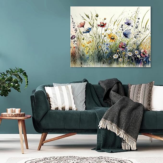 WUDWL Diamond Art Kits for Adults Beginner, Flower DIY Modern Diamond Painting Kits 5D Diamond Dots Gem Art Crafts with Tools,Round Full Drill Funny Crafts for Home Wall Decor&Gift-15.75X19.69 inch
