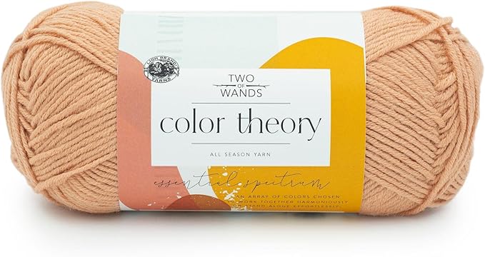 Lion Brand Yarn, Color Theory Worsted Weight Yarn for Knitting and Crochet, Himalayan Salt, 1 Pack, Acrylic Fiber with Modern Color Palette, Perfect for Sweaters, Hats and Cozy Blankets
