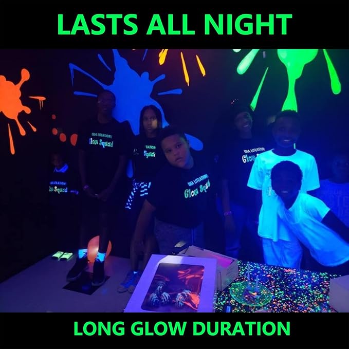 Simthread Glow-in-The-Dark Embroidery Machine Thread, 6 Colors, 1000 Yards, 30WT, 100% Polyester with Long-Lasting Glow - Perfect for Music Festivals, Parties, Raves & More