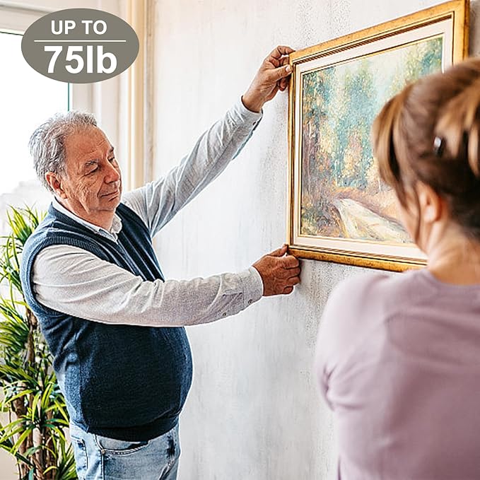 Picture Hanging Kit, 330pcs Picture Hangers, Wall Hangers, Nails for Hanging Pictures, Wall Hanging Kit, Hanging Wire, Screw Eyes, D Ring and Picture Hanging Tool for Frame Canvas Mounting