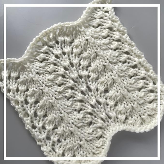 Ombré-Encore Chunky Ombre Yarn for Crocheting, 3 Balls, 507Yds/420G, Free Patterns - Multi Colored Bulky 5 Weight Yarn for Knitting - Milky White
