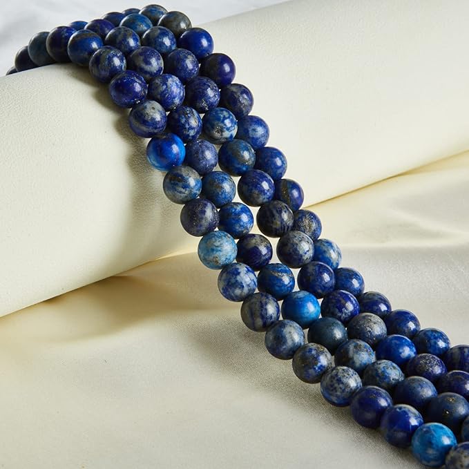 100pcs 8mm lapis lazuli beads natural gemstone beads round loose beads for jewelry making