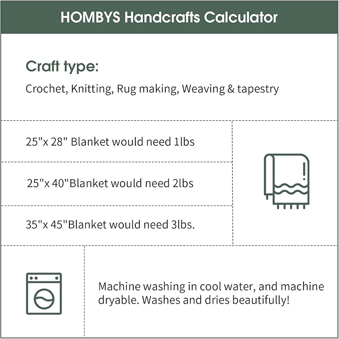 HOMBYS Chunky Tie Dye Mix Chenille Yarn for Hand Knitting, Super Bulky Jumbo Yarn for Crocheting, 3/4" Thick Soft Plush Yarn for Blankets, 8 Skein Pack (26 yds / 7.5 oz Each) Grey,Green,White