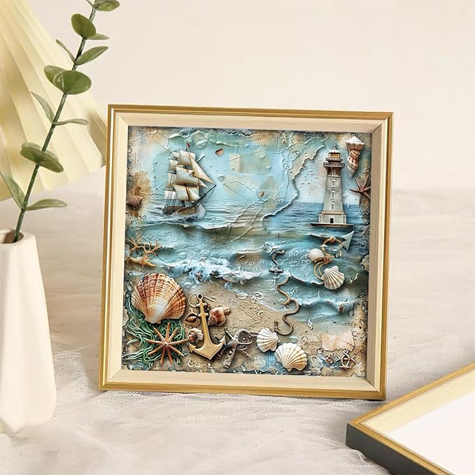 6x6" 160gsm cardstock Single Sided Scrapbooking 24 Paper Pad vintage decoupage scrapbook kit patterned paper junk journal supplies journaling supply scrap crafting.Nautical