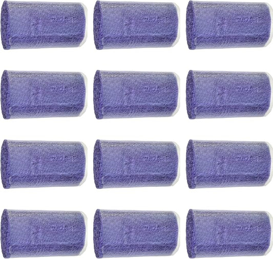 Yglnden 12 Rolls Latch Hook Kit Colorful Yarn Bundles Cut Rug DIY Latch Hook Yarn for Handmake Craft Sewing Knitting for Adults (Deep Blue#27)