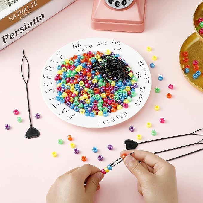 YMSDZHL 17000+PCS Clay Beads Bracelet Making Kit,48 Color DIY Flat Preppy Beads for Friendship Jewelry Making,Polymer Heishi Beads with Charms Gifts for Teen Girls Crafts for Ages 4-12