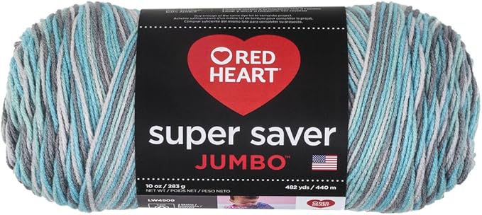 RED Heart Super Saver Jumbo Yarn, Icelandic
