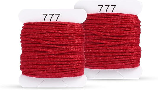Embroidery Floss Kit and Refills - Cotton Threads - DMC Color Coding for Cross Stitch, String Crafts, Friendship Bracelets