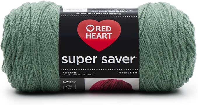 Red Heart Super Saver Yarn - Light Sage