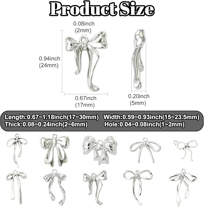 Antique Silver Cross Drink Insect Animal Theme Charms for DIY Jewelry Bracelet Necklace Earring Keychain Decor