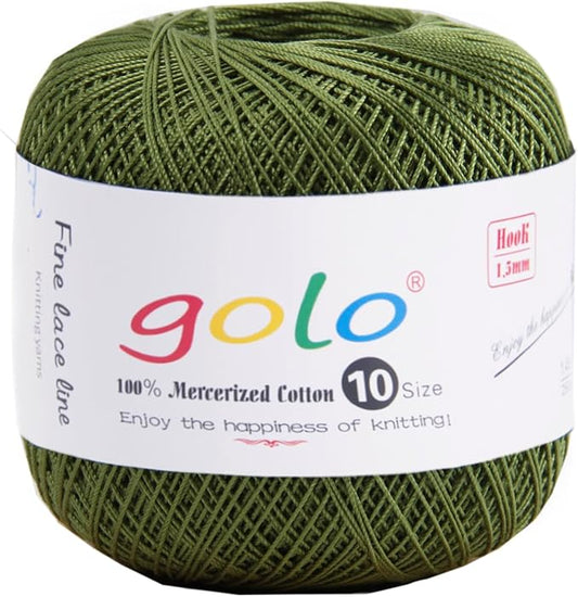 golo Crochet Thread Crochet Yarn for Crocheting Yarn for Hand Knitting 207