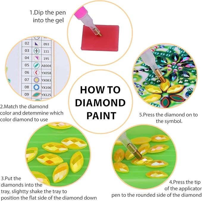 IASINN Blue Flowers and Vase Diamond Painting Pendant 5D Diamond Art Painting Kits for Adults Beginners, Special Shape Crystal Diamond Crafts Ornament Hanging Sign for Home Wall Window