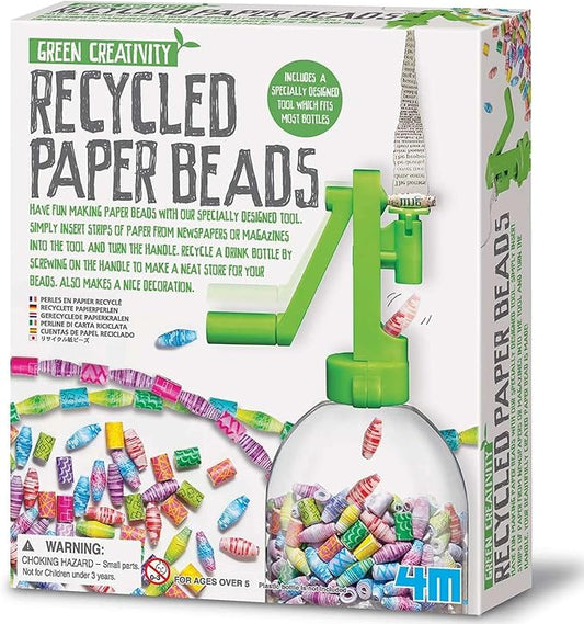 4M Green Creativity Recycled Paper Beads