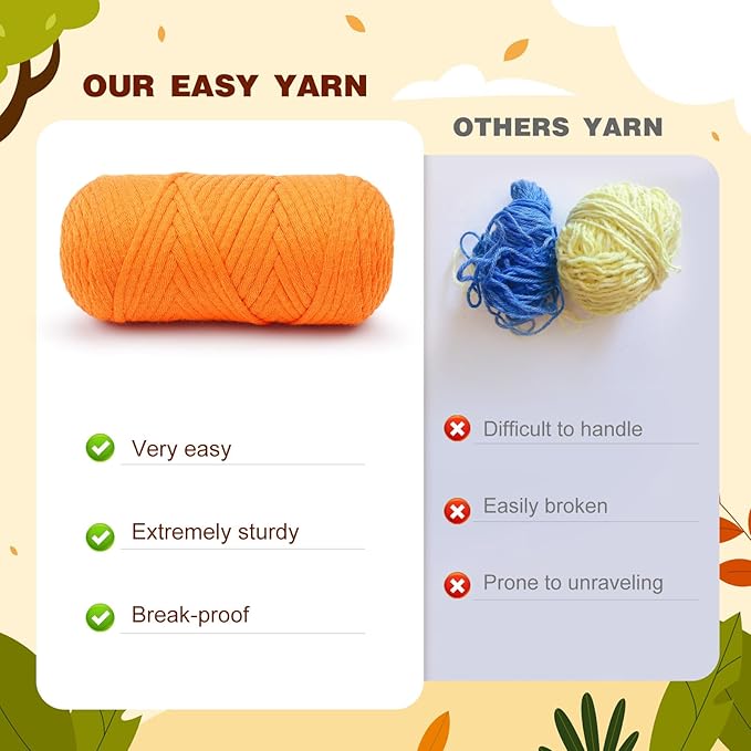 fortuning's jds crochet kit for beginners - 2 pcs fox crochet kits with step-by-step video tutorials, beginner crochet kit for adults, crochet animal kit, crochet fox set