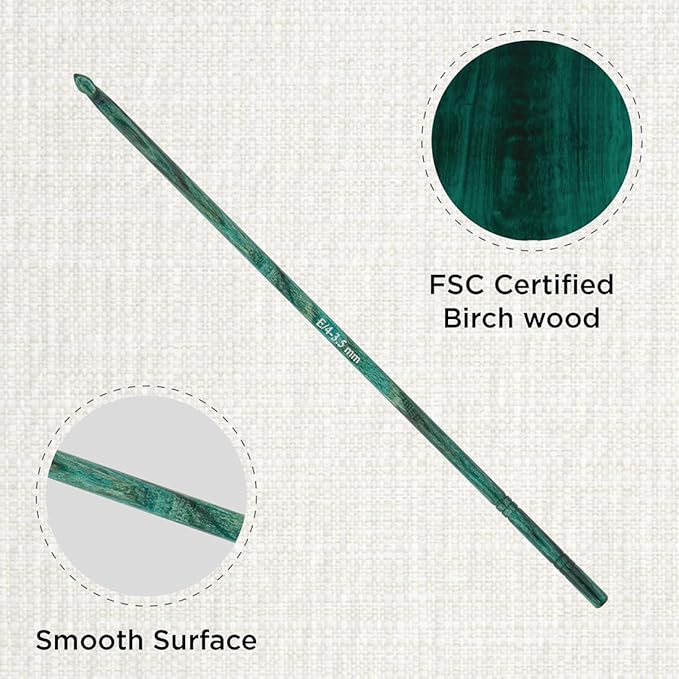 KnitPro Dreamz Single-Ended Crochet Hook | US Size E (3.5mm)
