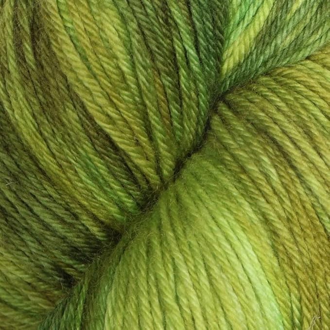 KnitPro Symfonie Fingering Weight Hand Dyed Variegated Yarn Skein | Extra Fine Merino Wool & Polyamide Blend for Knitting & Crocheting, Oeko-TEX Certified 400m, 100g | Terra Macha