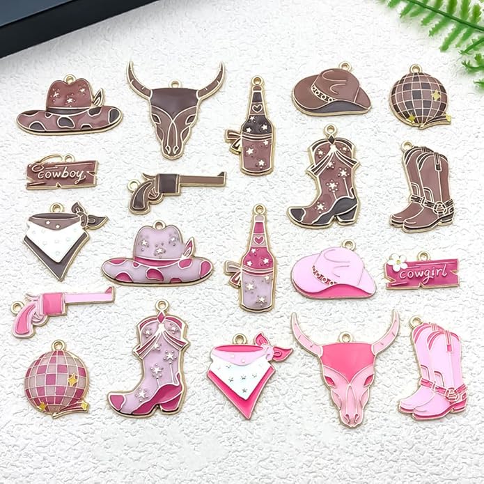 Jewelry Making Charms Pendants for Bracelet Bulk lot Necklace Earrings Keychain Charms Beads DIY Kit Trendy Craft