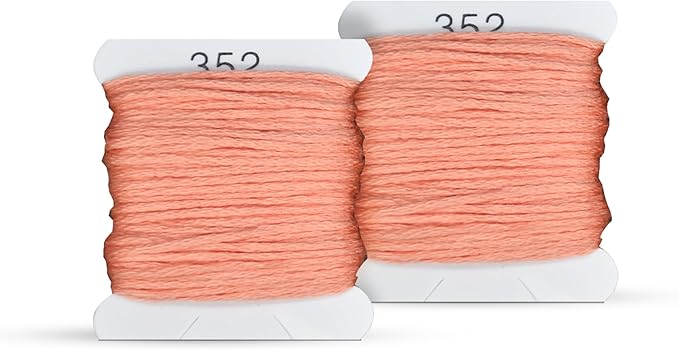 Embroidery Floss Kit and Refills - Cotton Threads - DMC Color Coding for Cross Stitch, String Crafts, Friendship Bracelets