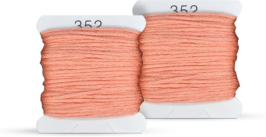 Embroidery Floss Kit and Refills - Cotton Threads - DMC Color Coding for Cross Stitch, String Crafts, Friendship Bracelets
