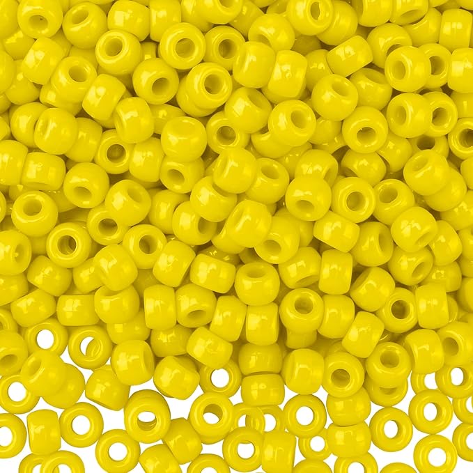 QPIXVB 1100pcs Pony Beads,Friendship Bracelet Beads Kit,Bead for Jewelry Making and Bracelets Making,Bulk Hair Bead for Braids,Crafts