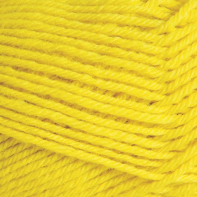 Knit Picks Wool of The Andes Worsted Weight Yellow 100% Wool Yarn Multi Pack (10 Balls - Buttercup)