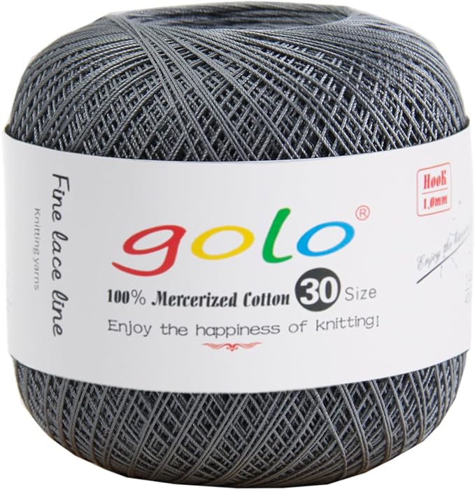 golo Crochet Thread Crochet Yarn for Hand Kniting Tatting Yarn 517