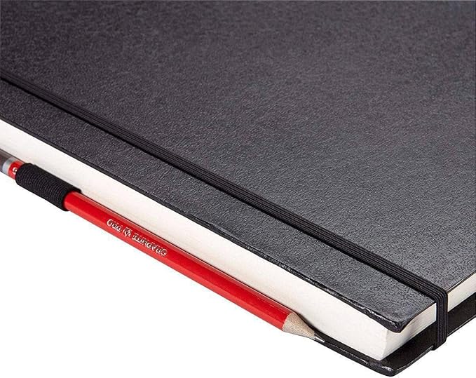 KINGART Hardcover Sketchbook, 1-Pack, 8.5" x 11"