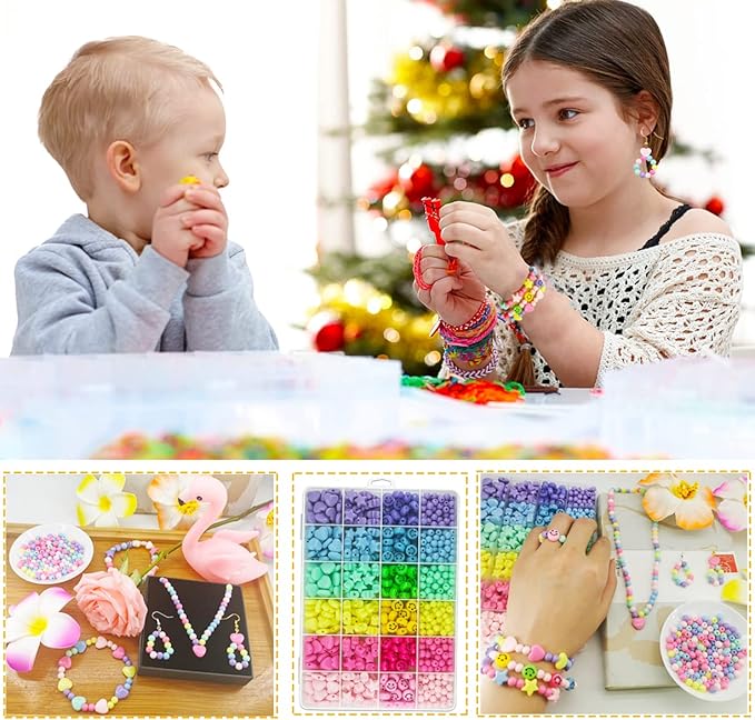 900Pcs Candy Color Acrylic Heart Beads Star Beads Happy Face Bead Assorted Plastic Pastel Beads Cute Beads Circle Loose Spacer Beads Bulk for Bracelets Jewelry Making DIY Crafts Necklace Phone Charm