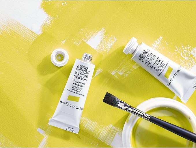 Winsor & Newton 8840470 Designers Gouache Fine Artistic Colour, Quality Pigments, Optimal Opacity, Archival Quality, 15 ml Tube, Cadmium Red