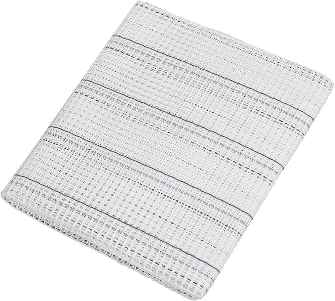 Latch Hook Canvas,Rug Making Canvas Latch Hooking Mesh Fabric Blank Rug Hooking Mesh Canvas Kit DIY Mesh Sheet Multipurpose Rug Hooking Mesh for Embroidery Knit(50 * 100cm)