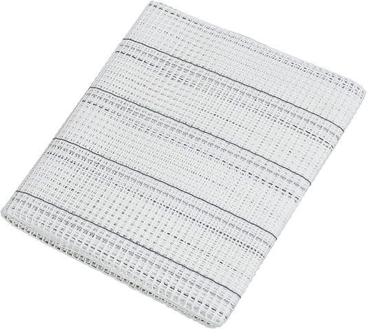 Latch Hook Canvas,Rug Making Canvas Latch Hooking Mesh Fabric Blank Rug Hooking Mesh Canvas Kit DIY Mesh Sheet Multipurpose Rug Hooking Mesh for Embroidery Knit(50 * 100cm)