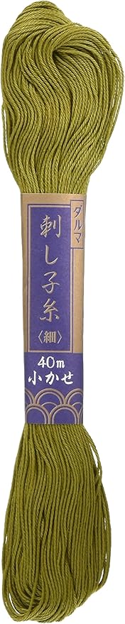 Sashiko Thread 40m 5x1 (Olive)