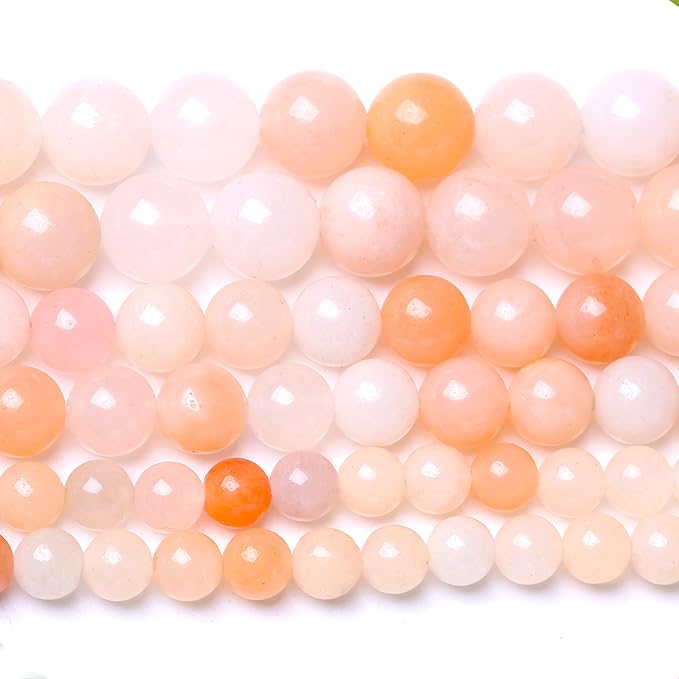 12MM 32PCS Streamer Powder Stone Beads for Jewelry Making DIY Craft Gemstone Beads Kit Cosmic Crystal Pebbles for Bracelets, Necklaces